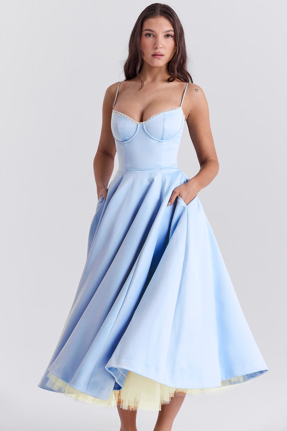 Sophie | Robe Longue Amincissante De Luxe