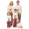 SyncStyle - Flocon de neige Famille assortie Ensemble de pyjamas de Noël