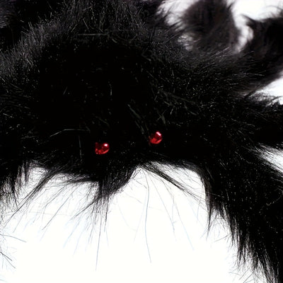 WebCreeper – Lot de 2 Araignées Géantes avec Toile Halloween