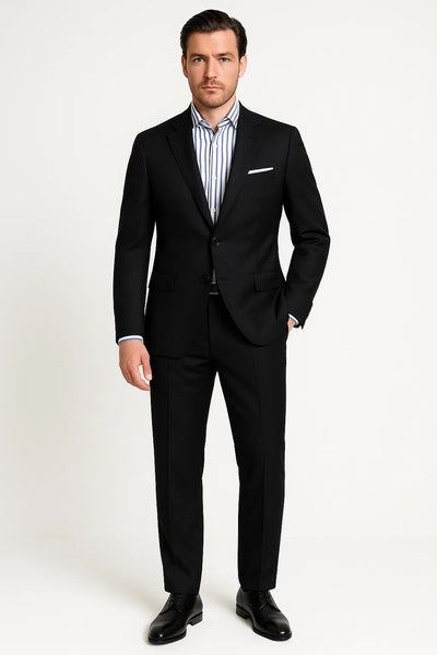 Costume classique pour hommes avec chemise à manches longues
