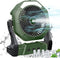 Ventilateur de brumisation portable, 8 pouces, 10000Mah, batterie rechargeable