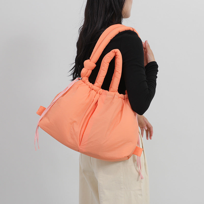 Barbara - Sac à bandoulière en cuir végétal léger