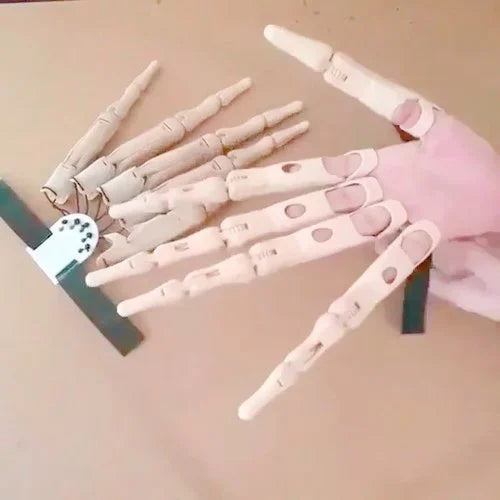 CreepaClaw - Extension de doigt mobile en 3D - accessoire de main de cosplay à griffe mobile pour Halloween