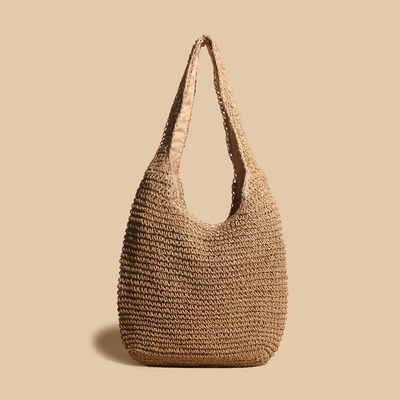 Sac hobo en paille | Fait main | Boho chic