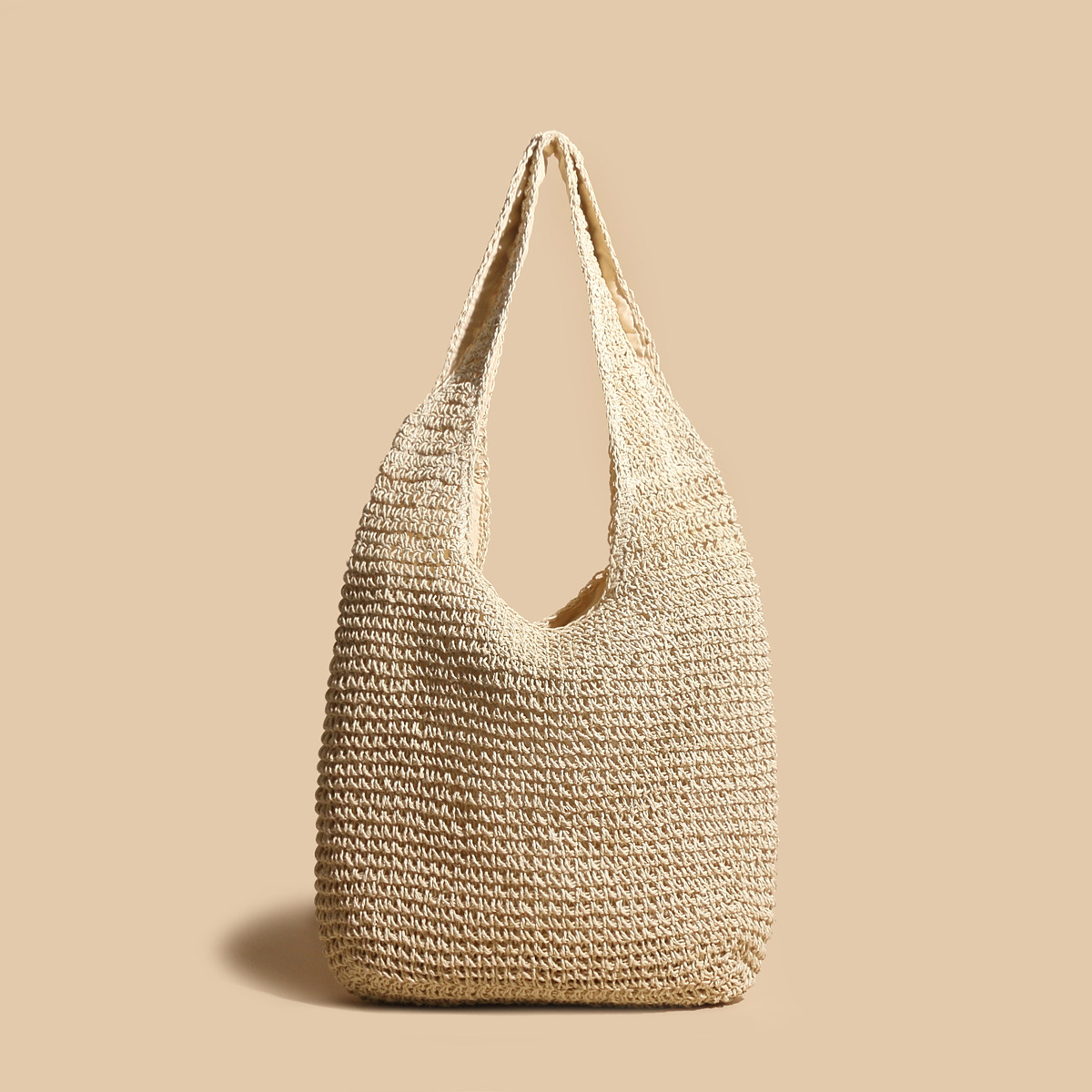 Sac hobo en paille | Fait main | Boho chic