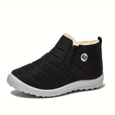 Bottines chaudes en laine polaire, antidérapantes et en peluche - Laice