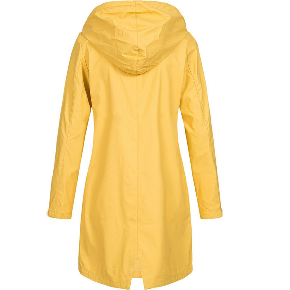 Imperméable long imperméable pour femme