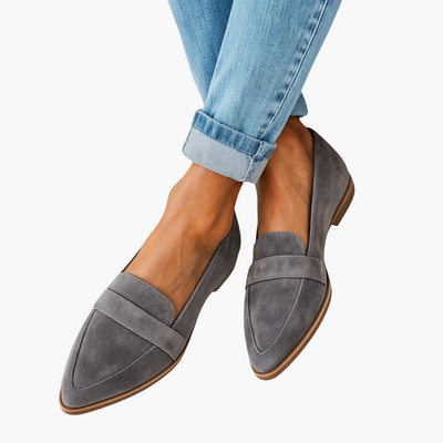 Mocasini ortopedici din piele de căprioară pentru femei