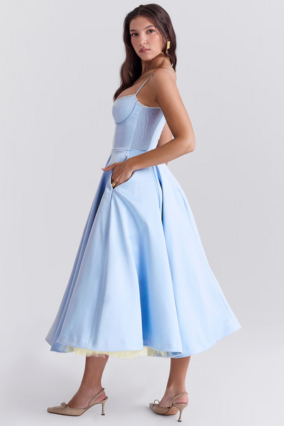 Sophie | Robe Longue Amincissante De Luxe