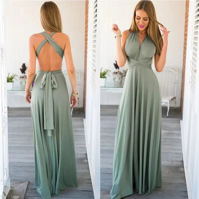 Élégante robe portefeuille avec élastique - Zara