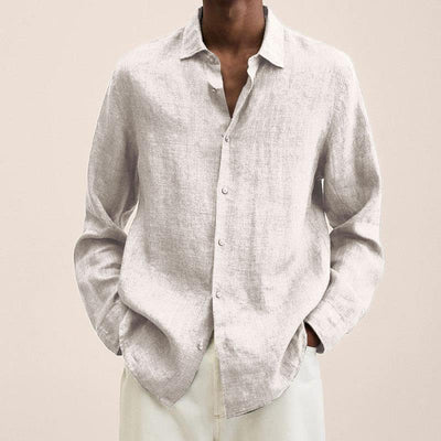 Chemise élégante en lin pour homme - Albert