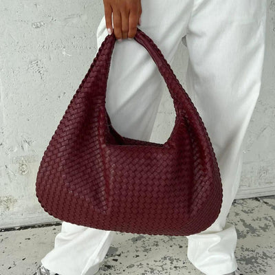 Grand sac de luxe tressé