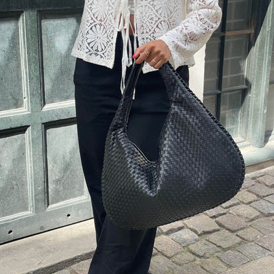 Grand sac de luxe tressé