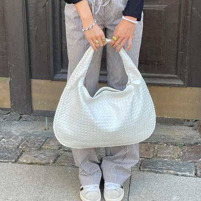 Grand sac de luxe tressé