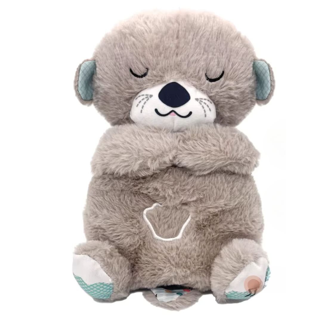Jouet en peluche avec musique apaisante et mouvements respiratoires