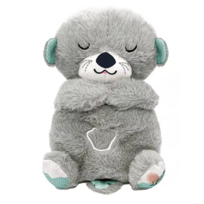 Jouet en peluche avec musique apaisante et mouvements respiratoires