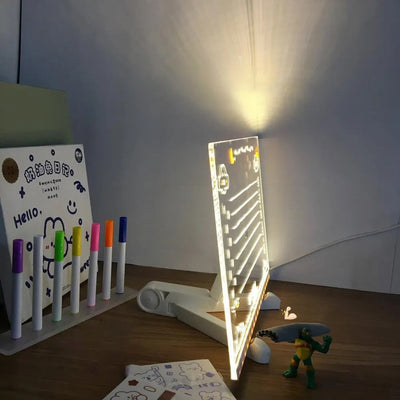 Bloc-notes LED avec couleurs