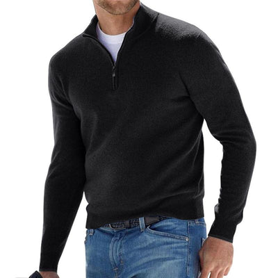 Pull-over zippé confortable pour hommes | Parfait pour toutes les saisons