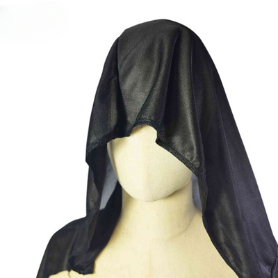 Grimora Set | Accessoires pour cape d'Halloween, masques de squelette et faucille
