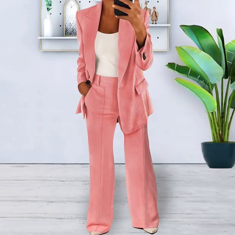Vanessa | Blazer femme | Ensemble blazer confortable et chic | Tenue décontractée et habillée