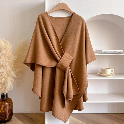 Veste coupe-vent de luxe avec drapé élégant