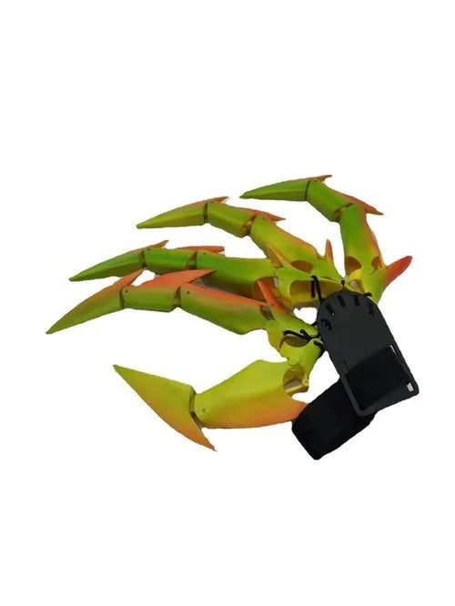 CreepaClaw - Extension de doigt mobile en 3D - accessoire de main de cosplay à griffe mobile pour Halloween