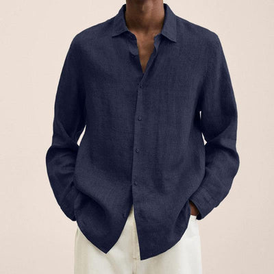 Chemise élégante en lin pour homme - Albert