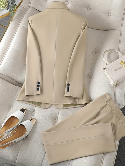 Blazer classico da donna con colletto a revers - Intramontabile ed elegante - Per tutte le stagioni