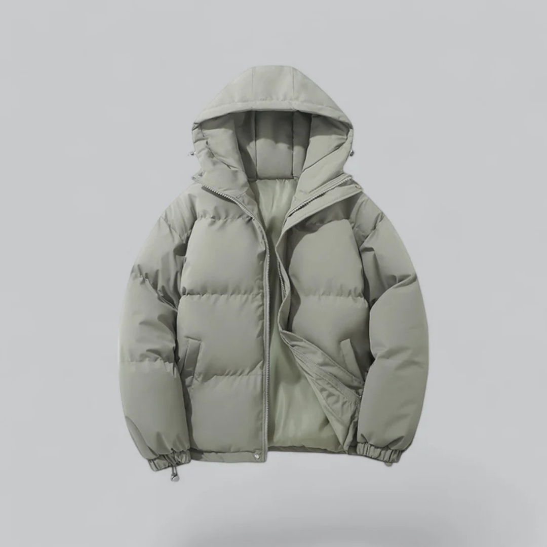 Veste à capuche courte unisexe | Fermeture éclair