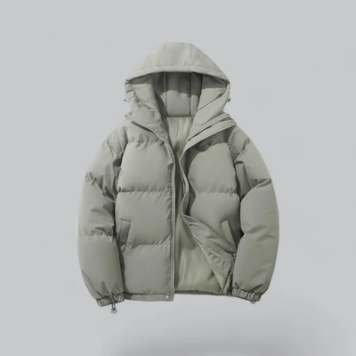 Veste à capuche courte unisexe | Fermeture éclair