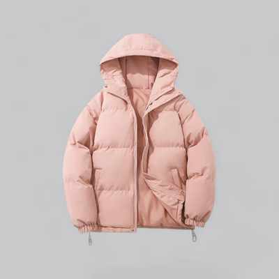 Veste à capuche courte unisexe | Fermeture éclair