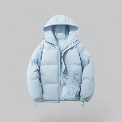 Veste à capuche courte unisexe | Fermeture éclair