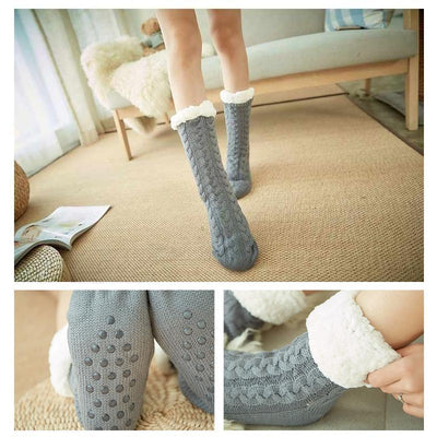 Chaussettes d'hiver chaudes - Pour des soirées douillettes à la maison