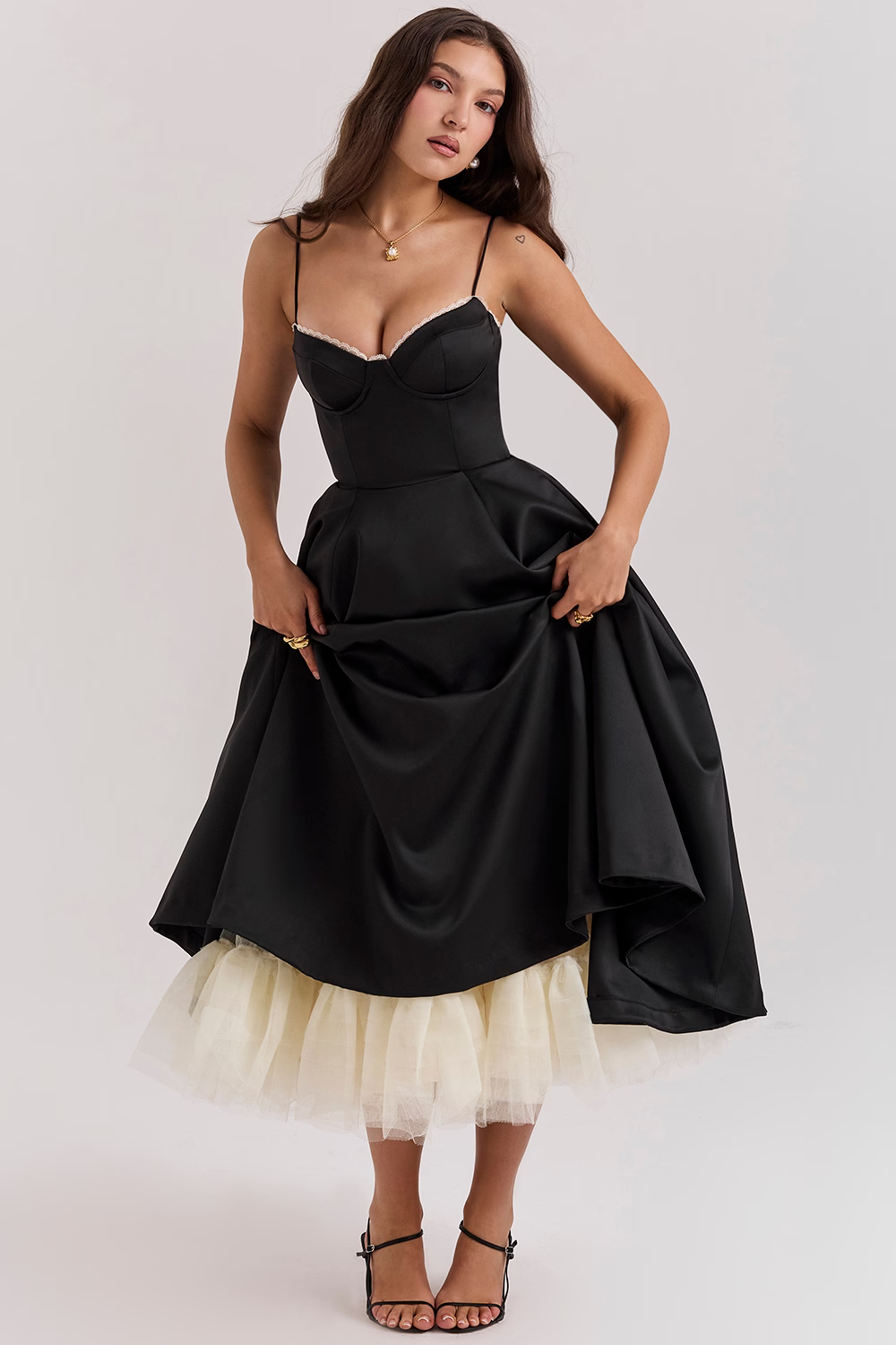 Sophie | Robe Longue Amincissante De Luxe