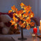 Lampe en forme d'érable artificiel avec lumières LED - Parfait pour la décoration d'Halloween et de Noël
