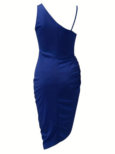 Opaline - Robe asymétrique glamour et élégante, pour femmes
