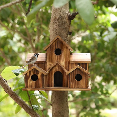 WillowNest volière en bois fonctionnelle