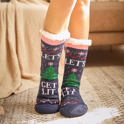 Chaussettes d'hiver chaudes - Pour des soirées douillettes à la maison