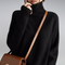 Heidi-Mode | Suéter de cuello alto de cachemira para mujeres - Especial Invierno