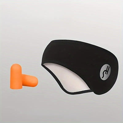 Masque de sommeil en coton avec bouchons d'oreille insonorisés et set de bouchons d'oreille