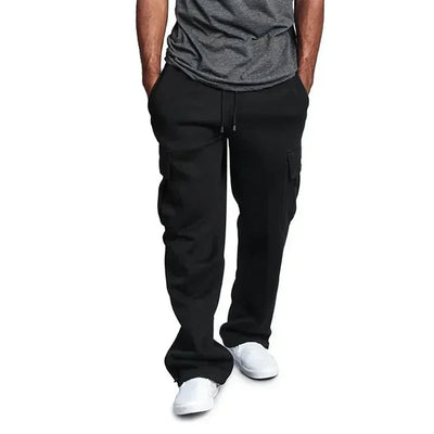 Pantalones deportivos cargo de polar Ultimate Comfort para hombre