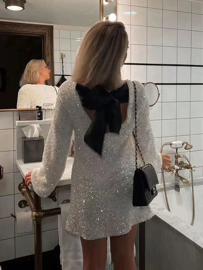 Greta - Robe à paillettes