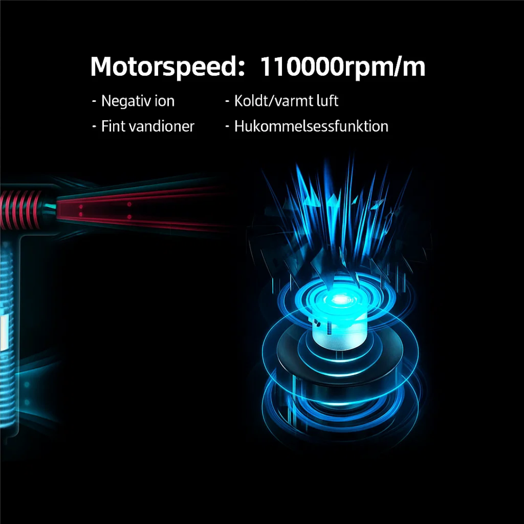 SwiftDry | Magnetyczna suszarka do włosów dla łatwej stylizacji