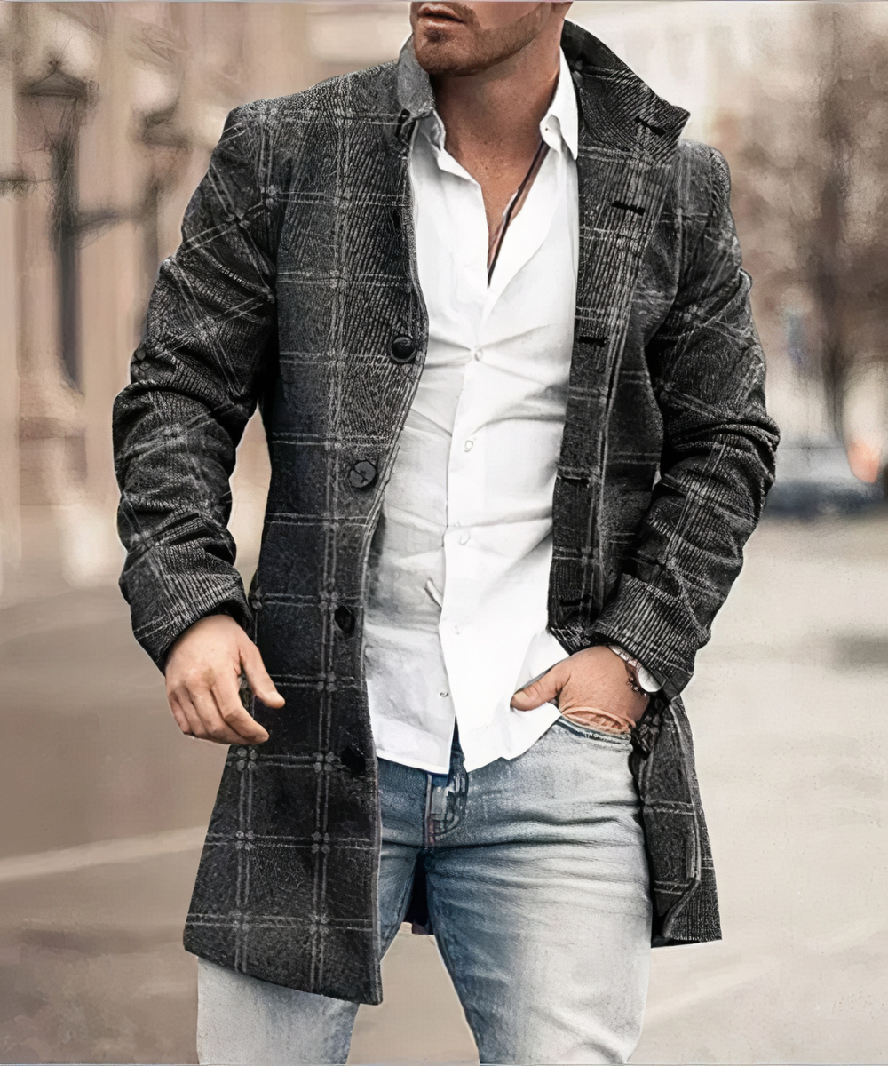 Austin | Trench-coat chic pour hommes