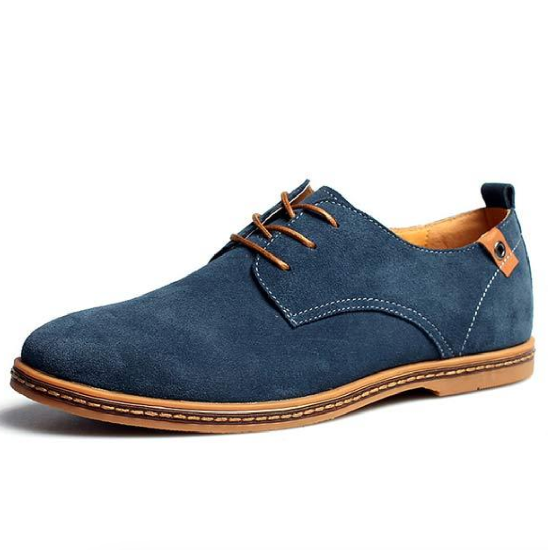 Chaussures à enfiler pour hommes avec bout en amande intemporel
