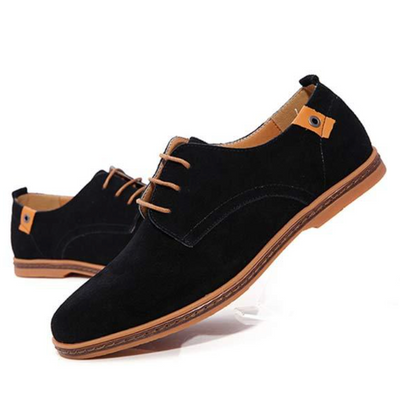 Chaussures à enfiler pour hommes avec bout en amande intemporel