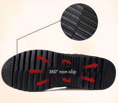 Botas de mujer Annabel - Botas altas de piel auténtica