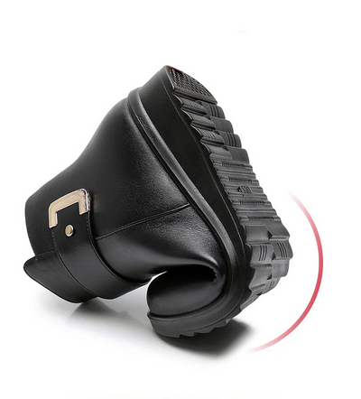 Botas de mujer Annabel - Botas altas de piel auténtica