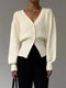 Loulou - Pull-over cardigan pour femme