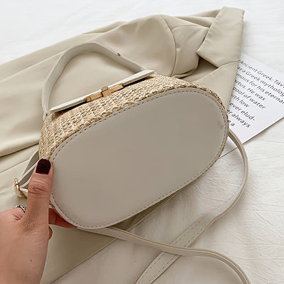 Avery | Chic Sac à main en paille pour dames